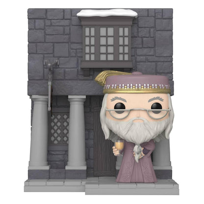 Harry Potter - Chamber of Secrets Anniversary POP Deluxe Figur Hogsmeade - Hog's Head w/Dumbledore 9 cm
