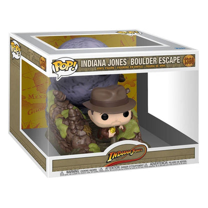 Indiana Jones POP Moment! Figurs Boulder SCN 9 cm