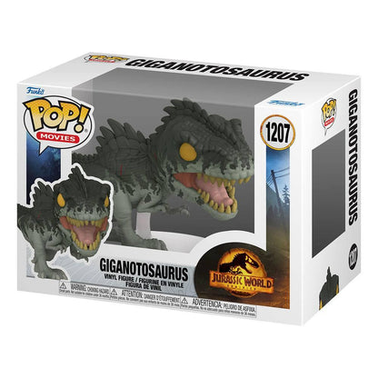 Jurassic World 3 POP Movies Figur Giganotosaurus 9 cm