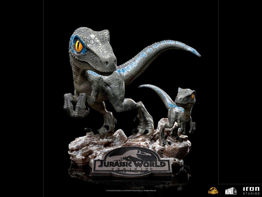 Jurassic World Dominion Mini Co. PVC Figur Blue and Beta 13 cm