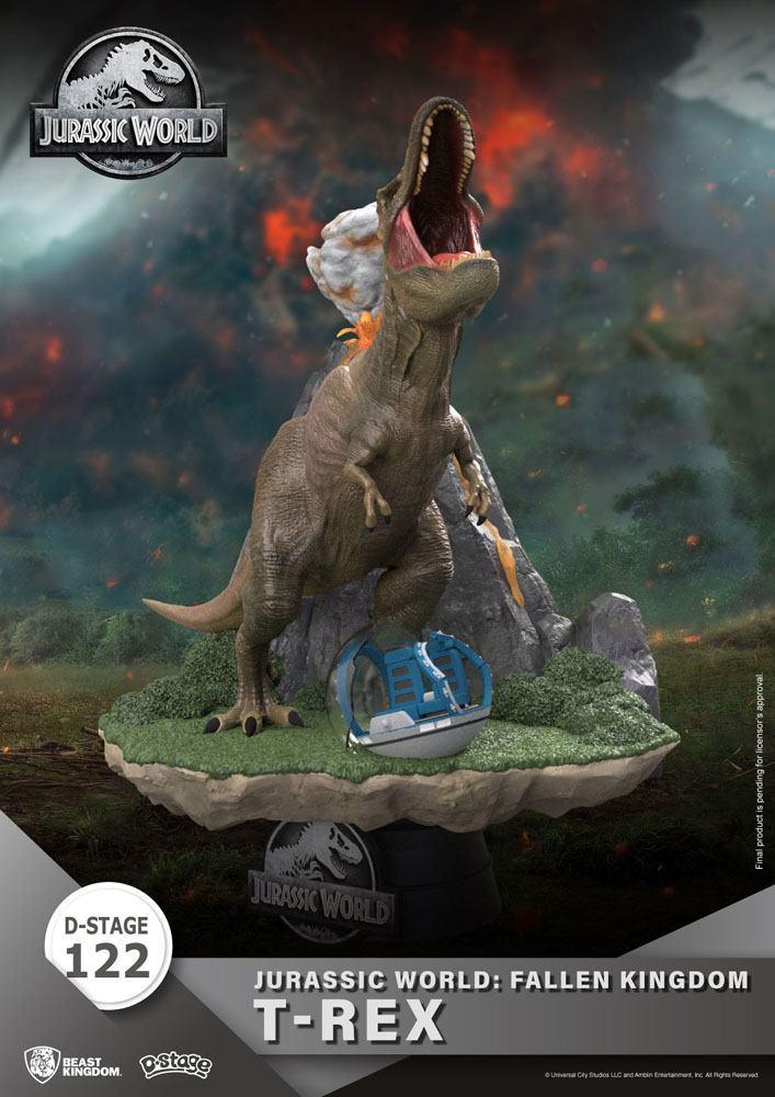 Jurassic World: Fallen Kingdom D-Stage PVC Diorama T-Rex 13 cm