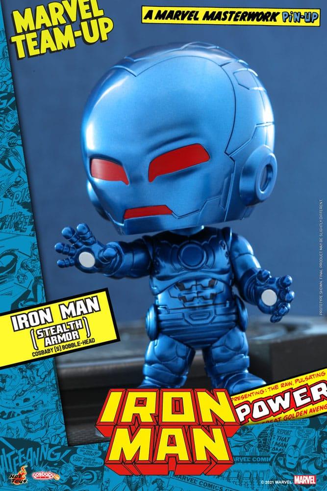 Marvel Comics Cosbaby (S) Mini Actionfigur Iron Man (Stealth Armor) 10 cm