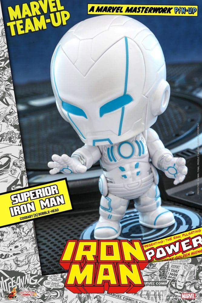 Marvel Comics Cosbaby (S) Mini Actionfigur Superior Iron Man 10 cm