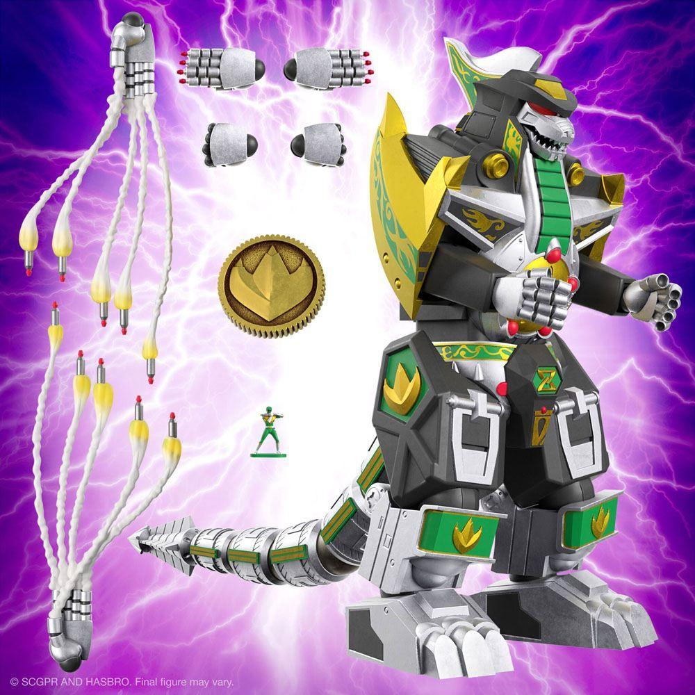 Mighty Morphin Power Rangers Ultimates Actionfigur Dragonzord 23 cm