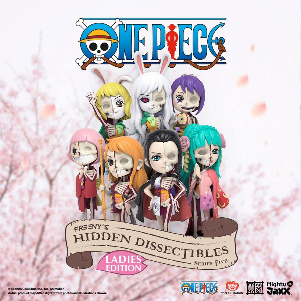 One Piece Blind Box Hidden Dissectibles Series 5 (Ladies ed.) Display (6)