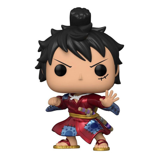 One Piece POP Animation Actionfigur Luffy in Kimono(MT) Exclusive 9 cm