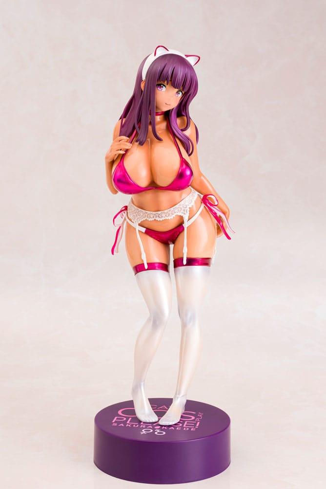 Original Character PVC 1/6 Sakura Kaede Kareshi ni Onegaisarete Cosplay suru Onnanoko 26 cm