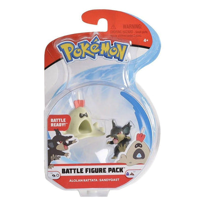 Pokemon Battle Figur Pack Mini Actionfigurer Assortment 5 cm (6)