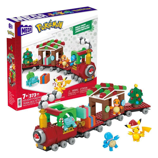 Pokemon Mega Construx Construction Set Holiday Pokemon Train