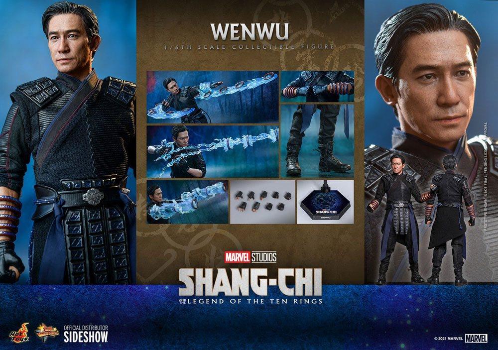 Shang-Chi and the Legend of the Ten Rings Movie Masterpiece Actionfigur 1/6 Wenwu 28 cm