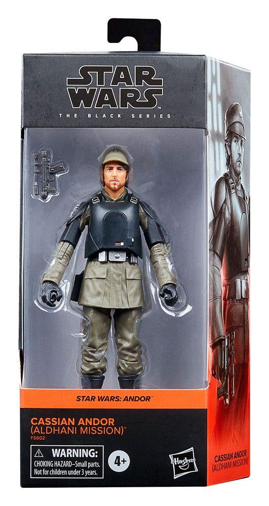 Star Wars: Andor Black Series Actionfigur Cassian Andor (Aldhani Mission) 15 cm