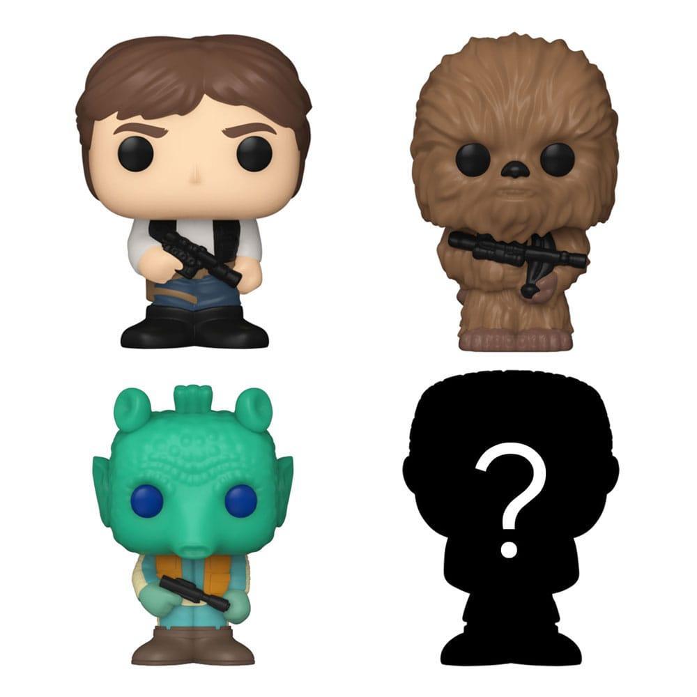 Star Wars Bitty POP Figur 4-Pack Han Solo 2,5 cm