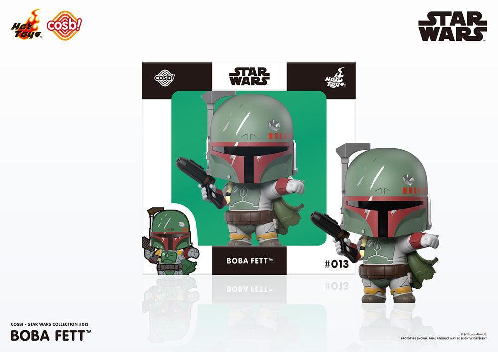 Star Wars Cosbi Mini Actionfigur Boba Fett White 8 cm