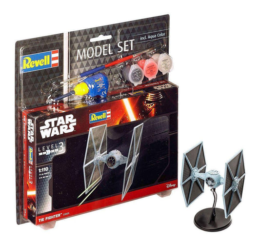 Star Wars Model Kit 1/110 Model Set Tie Fighter 9 cm