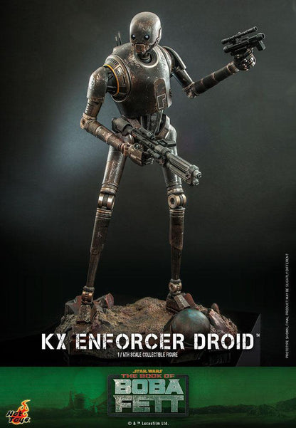 Star Wars: The Book of Boba Fett Actionfigur 1/6 KX Enforcer Droid 36 cm