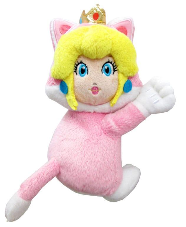 Super Mario Magnet Gosedjur Cat Peach 19 cm