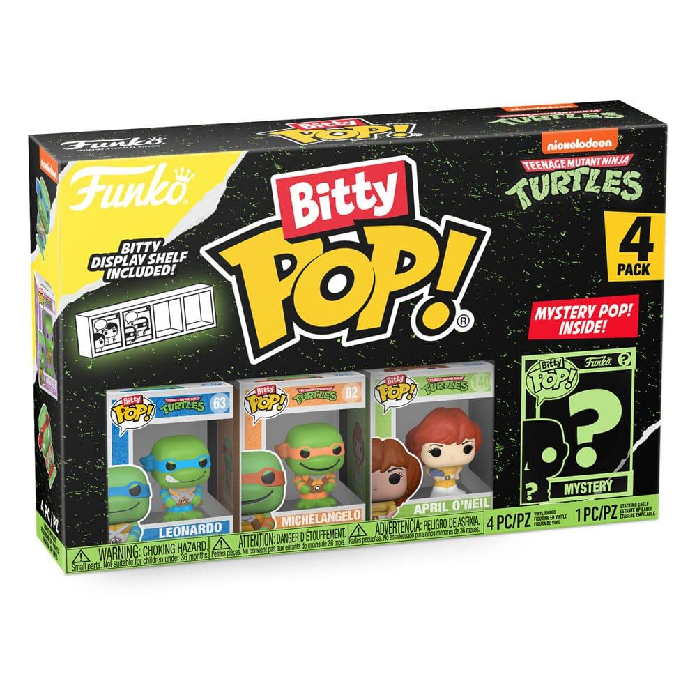 Teenage Mutant Ninja Turtles Bitty POP Figur 4-Pack Leonardo 2,5 cm