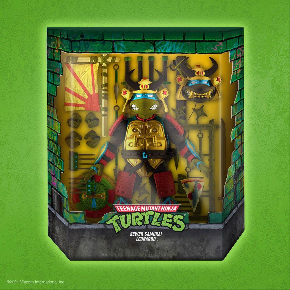 Teenage Mutant Ninja Turtles Ultimates Actionfigur Leo the Sewer Samurai 18 cm