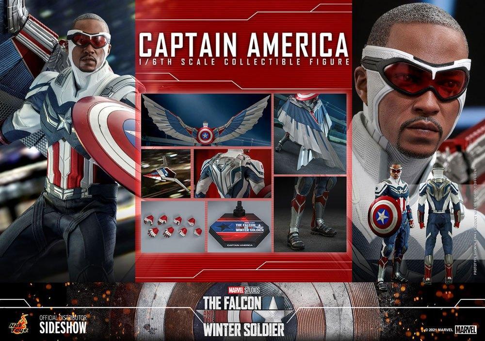 The Falcon and The Winter Soldier Actionfigur 1/6 Captain America 30 cm