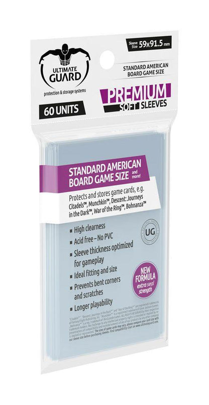 Ultimate Guard Brädspel Sleeves (60) - Standard American