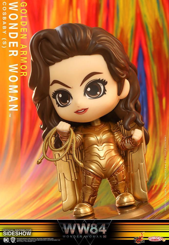 Wonder Woman 1984 Cosbaby (S) Mini Actionfigur Golden Armor Wonder Woman 10 cm