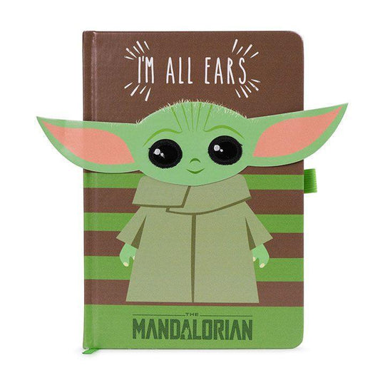 Star Wars The Mandalorian Premium Anteckningsblock A5 I'm All Ears Green