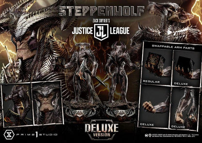 Zack Snyder's Justice League Museum Masterline Staty 1/3 Steppenwolf Deluxe Bonus Version 102 cm